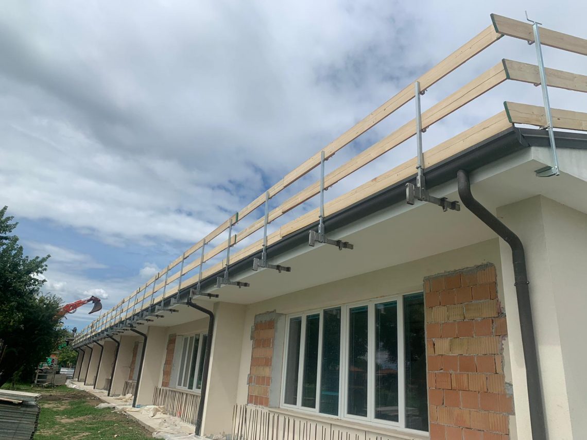 Installazione parapetti a Soave